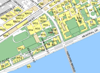 Map of MIT Chapel